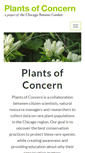 Mobile Screenshot of plantsofconcern.org